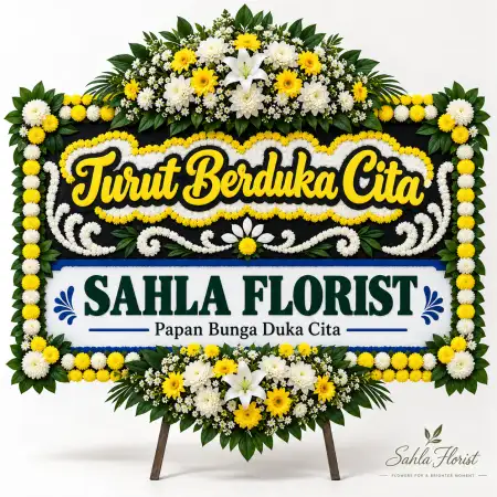 Papan Bunga Duka Marpoyan Damai